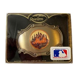 Rain Tree New York Mets Belt Buckle 1978